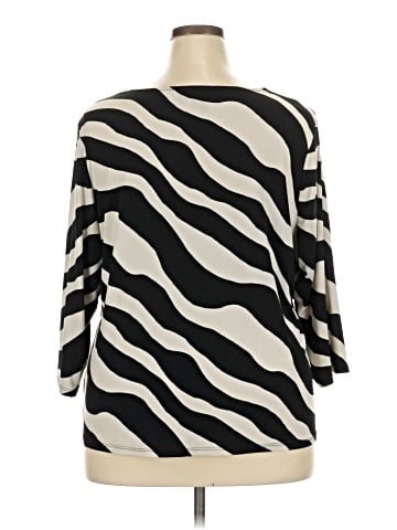 Dana Buchman 3/4 Sleeve Blouse (view 2)