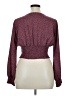 Unbranded Burgundy Long Sleeve Blouse Size XL - photo 2