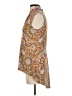 Premise Studio Paisley Brown Sleeveless Blouse Size S - photo 5