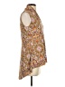Premise Studio Paisley Brown Sleeveless Blouse Size S - photo 4