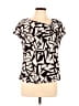 Adrienne Vittadini Black Short Sleeve Blouse Size XL - photo 1