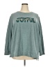 Lane Bryant Teal Sweatshirt Size 22 - 24 Plus - photo 1