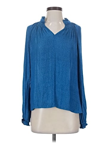 White House Black Market Long Sleeve Blouse (view 1)