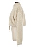 Topshop 100% Polyester Ivory Faux Fur Jacket Size 6 - photo 5