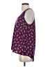 Pleione 100% Polyester Purple Sleeveless Blouse Size XS - photo 5