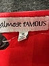 Almost Famous Red Cocktail Dress Size 1X - photo 7