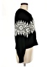 B.O.G Collective 100% Acrylic Graphic Black Pullover Sweater Size M - photo 4