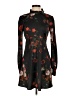 Unbranded Floral Black Cocktail Dress Size S - photo 1
