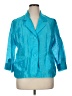 Chico's Teal 3/4 Sleeve Button-Down Shirt Size XL (3) - photo 1