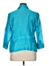 Chico's Teal 3/4 Sleeve Button-Down Shirt Size XL (3) - photo 2