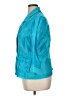 Chico's Teal 3/4 Sleeve Button-Down Shirt Size XL (3) - photo 5