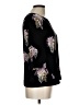 DKNYC 100% Polyester Black 3/4 Sleeve Top Size XL (estimated) - photo 4