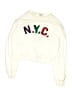 Crewcuts 100% Cotton Graphic White Pullover Sweater Size XL (youth) - photo 1