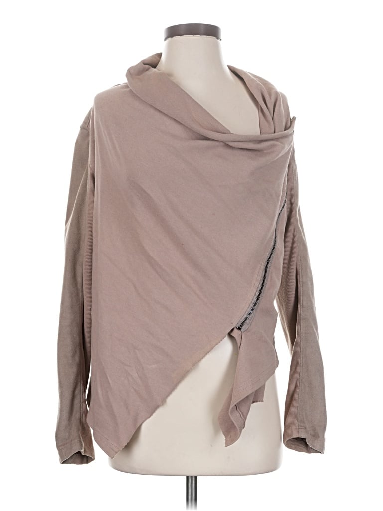 Pre-owned Blanknyc Blank Nyc Fleece Jacket In Tan
