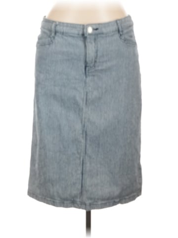 Christopher & Banks Denim Skirt (view 1)
