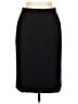 Pendleton Solid Black Formal Skirt Size 12 Petite - photo 1