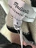 Madewell Stripes Blue Cashmere Pullover Sweater Size S - photo 9