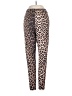 Shein Animal Print Brown Leggings Size 4 - photo 1