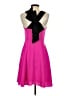 CeCe 100% Polyester Solid Pink Cocktail Dress Size 2 - photo 2
