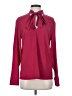 Express Burgundy Pink Long Sleeve Blouse Size S - photo 1