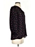 Tucker 100% Silk Black 3/4 Sleeve Silk Top Size S - photo 4