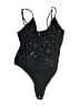 Windsor 100% Polyester Black Bodysuit Size L - photo 1