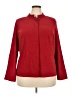 Amanda Smith Red Long Sleeve Blouse Size 20 - photo 1