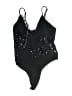 Windsor 100% Polyester Black Bodysuit Size L - photo 2