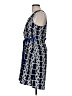 Spiegel 100% Polyester Graphic Blue Casual Dress Size 6 - photo 5