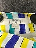 Ann Taylor LOFT 100% Cotton Stripes Yellow Skort Size 0 - photo 3
