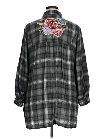 Tolani 3/4 Sleeve Button-Down Shirt (view 2)