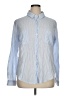 Lilly Pulitzer Stripes Blue Long Sleeve Button-Down Shirt Size XL - photo 1