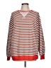 Unbranded Stripes Red Pullover Sweater Size L - photo 1
