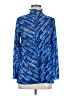 Logo Layers Blue Long Sleeve Turtleneck Size M - photo 1