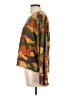 Gilded Intent 100% Acrylic Camo Green Pullover Sweater Size L - photo 5