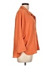 Last Tango 100% Polyester Orange 3/4 Sleeve Blouse Size Lg - XL - photo 4