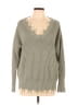 Moon & Madison 100% Acrylic Gray Pullover Sweater Size M - photo 1