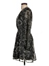 Aqua 100% Polyester Paisley Black Cocktail Dress Size XS - photo 5