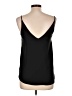 River Island 100% Polyester Black Sleeveless Top Size 10 - photo 2