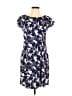Assorted Brands Print Blue Casual Dress Size XL - photo 1