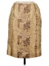 Unbranded Animal Print Tan Formal Skirt Size 6 - photo 1