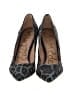 Sam Edelman Animal Print Blue Heels Size 7 - photo 2