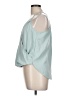Shein 100% Polyester Teal Sleeveless Blouse Size L - photo 5