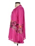 Lilypad 100% Rayon Pink Long Sleeve Blouse Size S - photo 5