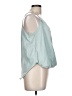 Shein 100% Polyester Teal Sleeveless Blouse Size L - photo 4