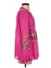 Lilypad 100% Rayon Pink Long Sleeve Blouse Size S - photo 4