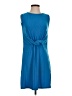 Prive Solid Blue Casual Dress Size S - photo 1