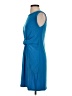 Prive Solid Blue Casual Dress Size S - photo 5