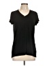 Tribal Black Short Sleeve Top Size L - photo 1