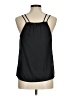 Ann Taylor LOFT 100% Polyester Black Sleeveless Top Size M - photo 2